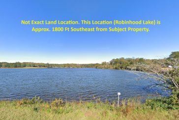 Vacant Acre Lot with Natural Grass and Trees - Wooded Frontage on Touchstone Rd, Brandon, MS
